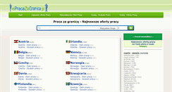 Desktop Screenshot of epracazagranica.pl